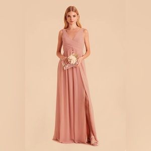NWT Birdy Grey Laurie Empire Dress in Dusty Rose
